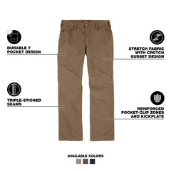 MILWAUKEE Milwaukee M650K-3232 Core Work Pants 32x32