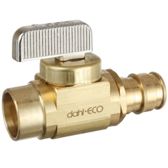 DAHL Dahl Valve 521-13-PRPX3 Mini-Ball Valve 1/2 Fem Solder x 1/2 F1960