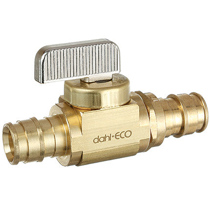 DAHL Dahl Valve 521-PRPX3-PRPX3 1/2 F1960 x 1/2 F1960 Supply Stop, Straight, Brass