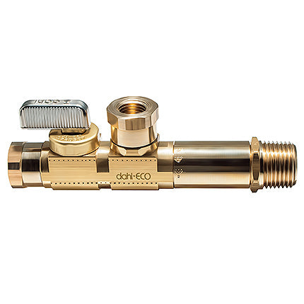 DAHL Dahl Valve 521BLD-51-01L-51 Mini-Ball Valve 1/4 FIP x 1/2 MIP Test Valve (Pack of 18)