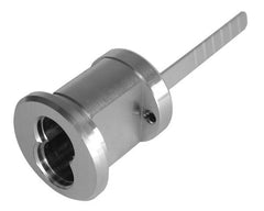 GMS Gms ICR726D 7 Pin Interchangeable Core Rim Cylinder Satin Chrome