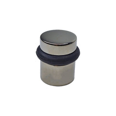 EMTEK Emtek 2257US14 Cylinder Floor Bumper Polished Nickel