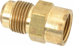 PARKER Parker 46F-10-8 Brass Flared Tube Connector 5/8 in Od