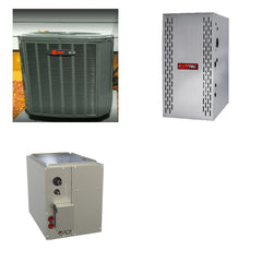 TRANE TRANE 36000 BTU R-454B 15.2 SEER2 Central Heat Pump + Furnace + Coil