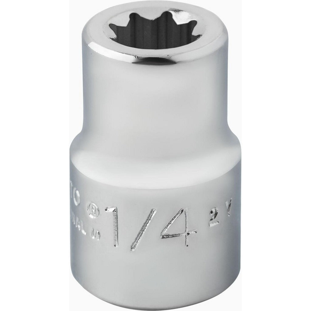 PROTO Proto J5208S 1/4 Inch 8-point Hand Socket 3/8 Drive