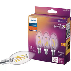 PHILIPS Philips 588533 LED Filament Candle 3.5W (B11 E12 3-Pack) 514408