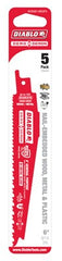 DIABLO Freud DS0614BGP5 6 Inch 8/14T Bi-metal Recip Blade 5 Pack