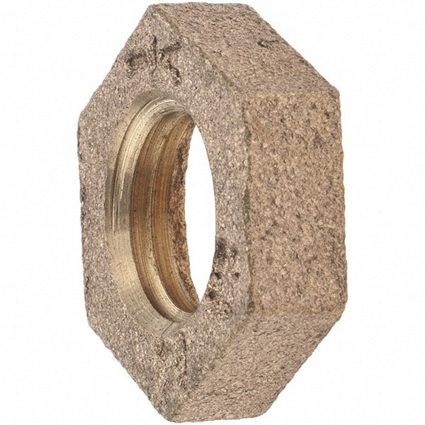MERIT BRASS Merit Brass X119-04 Brass Pipe Locknut 1/4 in Fnpt