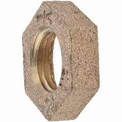 MERIT BRASS Merit Brass X119-04 Brass Pipe Locknut 1/4 in Fnpt