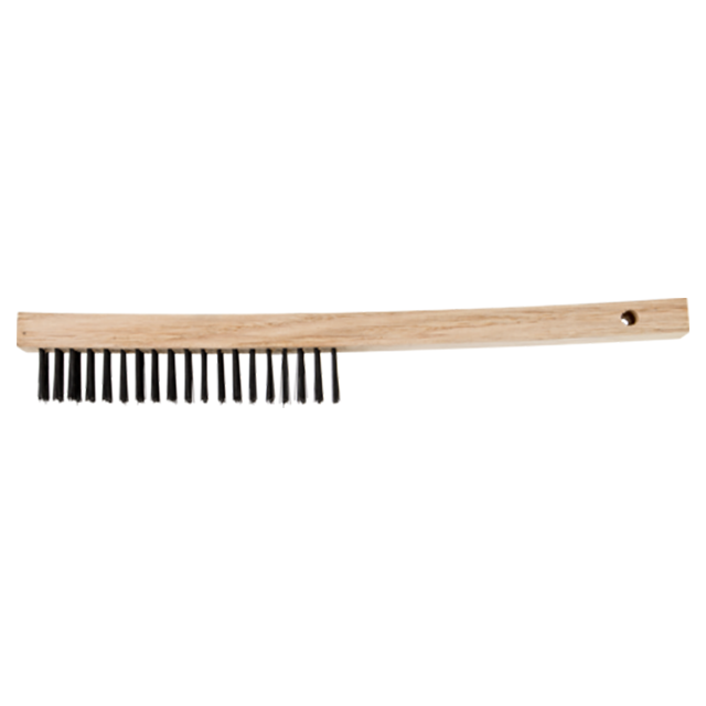 PFERD Pferd 85045 Curved Handle Scratch Brush Carbon Steel