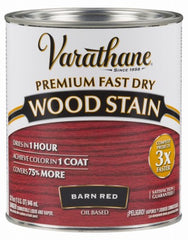 RUST-OLEUM Rust-oleum 307414 Varathane Fast Dry Wood Stain Barn Red Qt