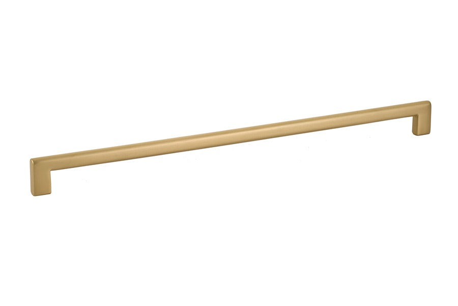 EMTEK Emtek 86274US4 Trail Cabinet Pull Satin Brass 16in Ctc