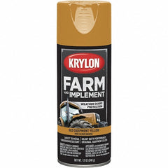 KRYLON Krylon K01953008 Equipment Spray Paint Yellow Gloss 12 Oz