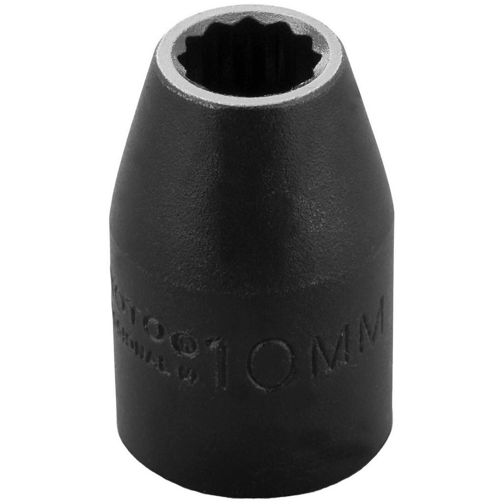 PROTO Proto J7410MT Impact Socket 1/2 in Drive 10mm 12-pt