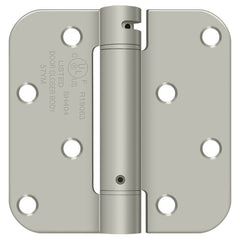 DELTANA Deltana DSH4R515BM Spring Hinge 4x4 5/8 Radius Satin Nickel
