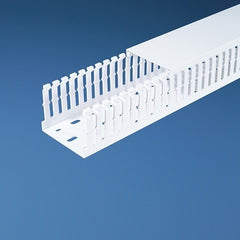 PANDUIT Panduit MC75X62WH2 Slotted Metric Pvc Wire Duct