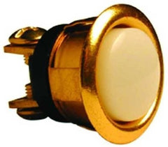 LEE ELECTRIC Lee Electric bc205lb Brass Lighted Push Button 5/8 in