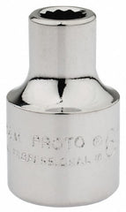 PROTO Proto J5206M 6mm 12-point 3/8 Drive Hand Socket