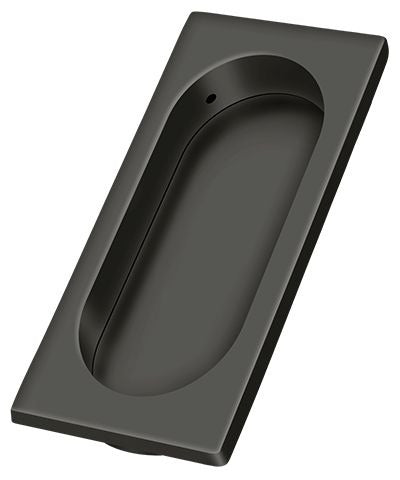 DELTANA Deltana FP4134U10B Flush Pull Large Oil Rubbed Bronze