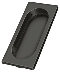 DELTANA Deltana FP4134U10B Flush Pull Large Oil Rubbed Bronze