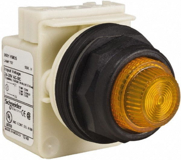 SCHNEIDER ELECTRIC Schneider Electric 9001SKP35A31 Amber Indicating Light