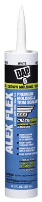 DAP Dap Inc 18542 Alex Flex Molding Trim Sealant 10.1 Oz White