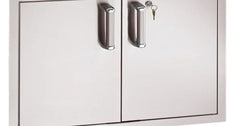 FIRE MAGIC GRILLS Fire Magic Grills 53938KSC Flush Double Locking Access Doors Reduced Height 16 x 39 in