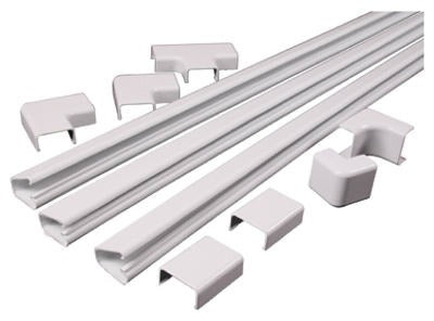 WIREMOLD Wiremold Company C210 White Cord Cover Kit