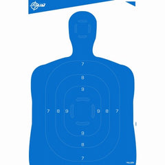 ALLEN COMPANY Allen Company 15331 Silhouette Paper Target 23x35 Blue 4 Pack