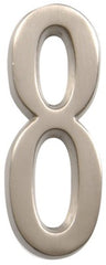 HILLMAN Hillman Fasteners 843288 Adhesive House Number 8 4in Nickel