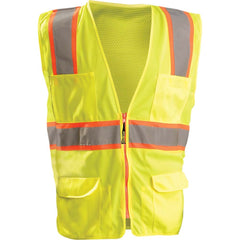 OCCUNOMIX Occunomix LUX-ATRNSM-Y3X Class 2 Hi-vis Safety Vest