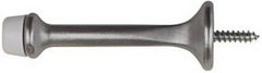 NATIONAL HARDWARE National Mfg N273-599 Rigid Door Stop 3in Satin Chrome 2 Pack