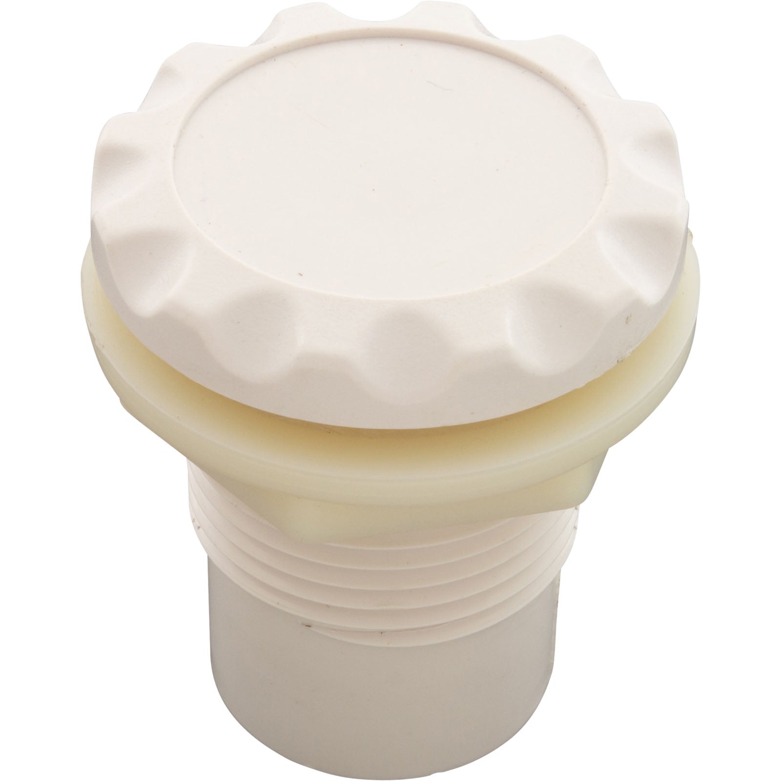 WATERWAY PLASTICS Waterway Plastics 660-3100 Air Control Scalloped Spa White