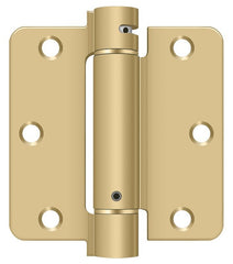 DELTANA Deltana DSH35R44 Spring Hinge 3.5x3.5 Satin Brass
