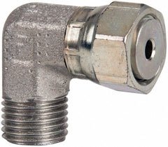 PARKER Parker 4 C6LO-S Swivel Elbow O-ring Face Seal 1/4 in Steel