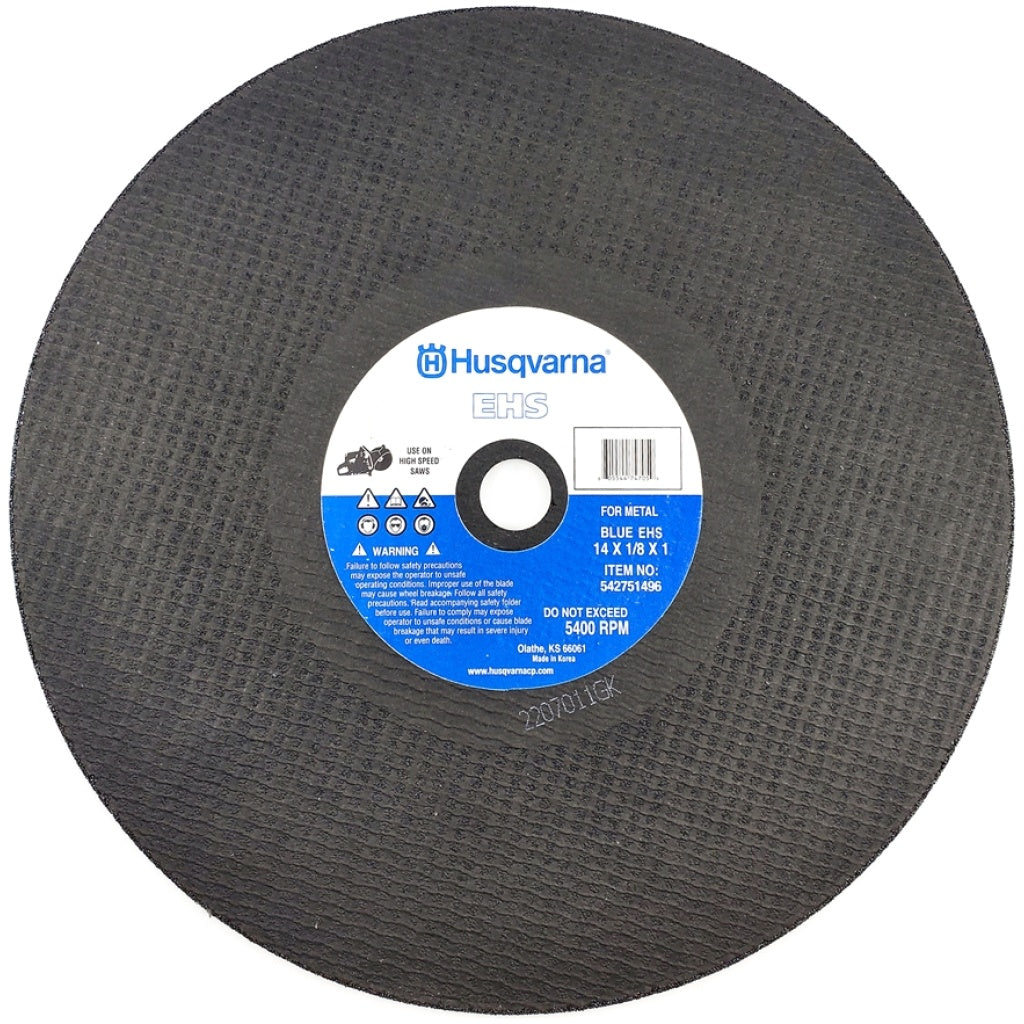 HUSQVARNA 542751496 GRINDING & CUT OFF WHEELS