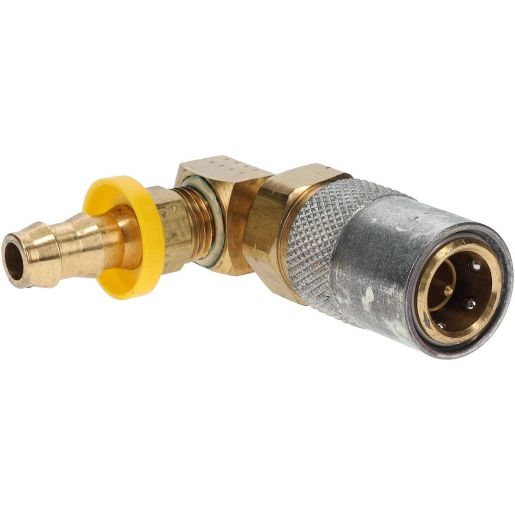 PARKER Parker PC316V-BP 90 Deg Push-lok Hose Barb Coupler 3/8 in