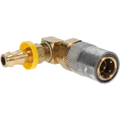 PARKER Parker PC316V-BP 90 Deg Push-lok Hose Barb Coupler 3/8 in