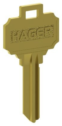 HAGER Hager Hinge 3956 6 Pin C Keyway Key Blank