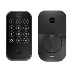 YALE Yale YRD624BLEBSP Touchscreen Deadbolt Bluetooth Black Suede