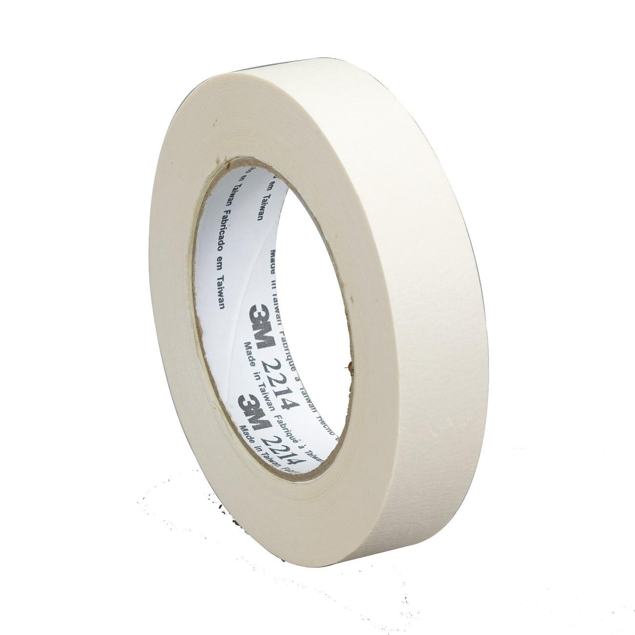 3M 3M 7100245645 Paper Masking Tape 2214 24 mm x 55 m (36 Roll/Case) Replaces MMM21200-26075