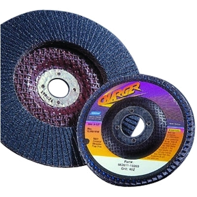 NORTON Norton 66261119268 Charger R822 High Performance Abrasive Flap Disc 4-1/2 inches 60 Grit Pack of 5