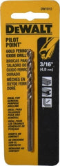 DEWALT Dewalt Accessories DW1912 Split Point Drill Bit 3/16 in 5pk