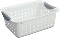STERILITE Sterilite 16228012 Small White Ultra Basket 12 Pack