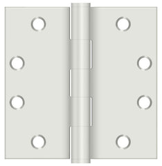 DELTANA Deltana S45USPW Square Hinge 4.5x4.5 in Heavy Duty White