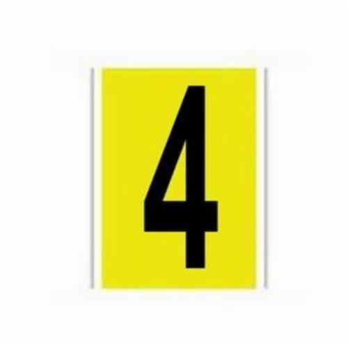 BRADY Brady 3460-4 Number Label (5 per Card)