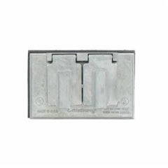 MULBERRY METAL PRODUCTS Mulberry Metal Products 30501 Self-Closing Weatherproof Electric Box Cover 1-Gang Horizontal
