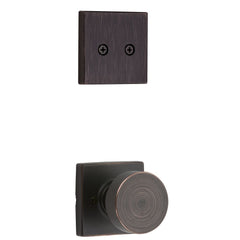 KWIKSET Kwikset 973PSKSQT-11P Dummy Knob Trim Square Rose