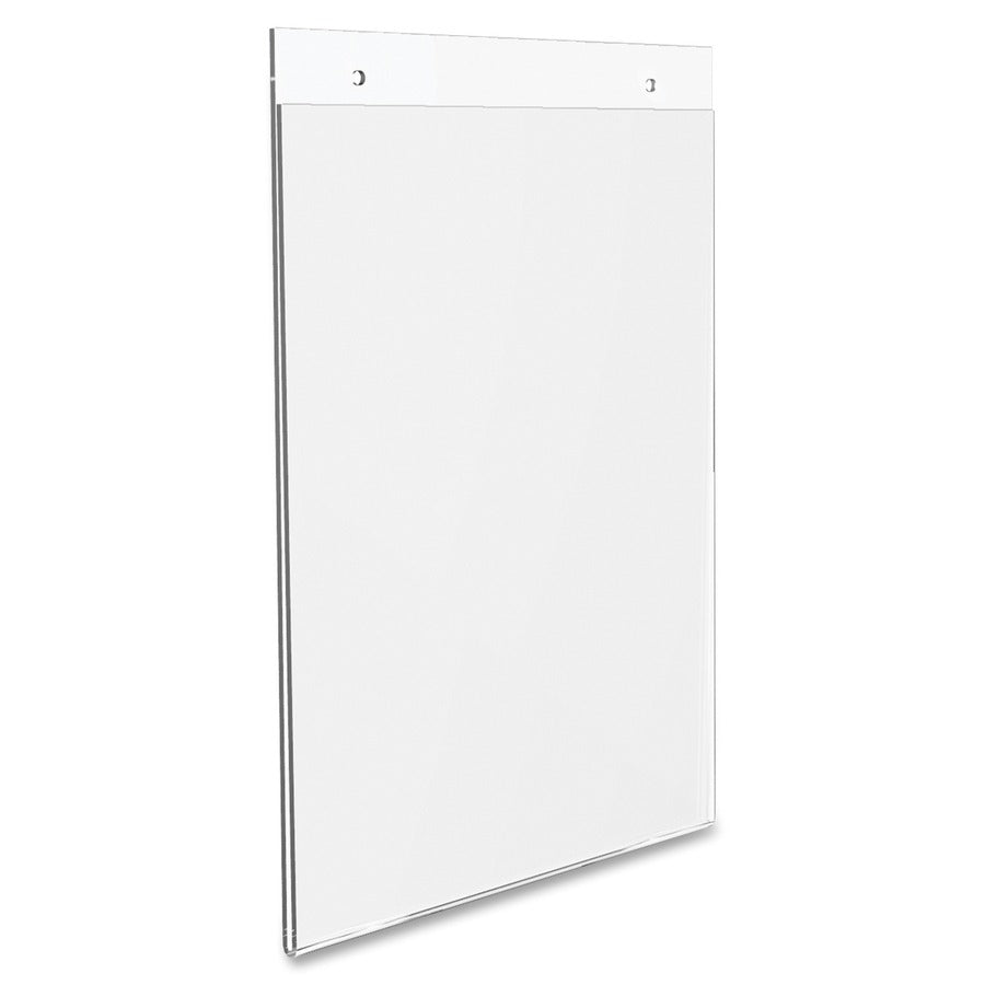 DEFLECTO Deflecto DEF68201 Wall Mount Sign Holder 8.5 x 11 (Portrait)