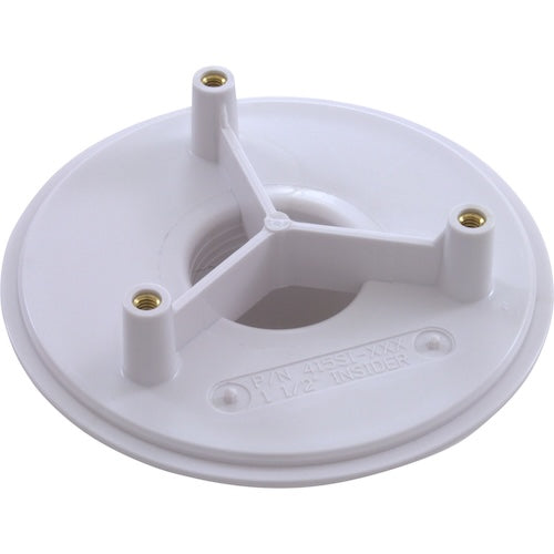 AQUASTAR POOL PRODUCTS AquaStar 415SI101 Sumpless Bulkhead Fitting with 1.5 Slip Insider White
